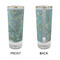 Almond Blossoms (Van Gogh) Glass Shot Glass - 2 oz - Single - APPROVAL