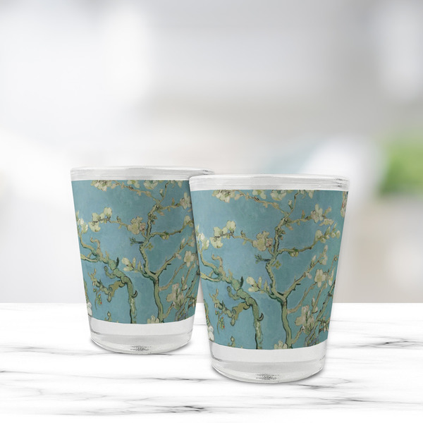 Almond Blossoms (Van Gogh) Glass Shot Glass - Standard - LIFESTYLE