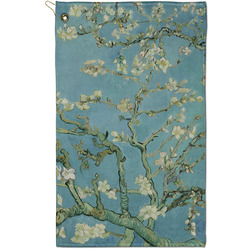 Almond Blossoms (Van Gogh) Golf Towel - Poly-Cotton Blend - Small