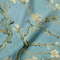 Almond Blossoms (Van Gogh) Hooded Baby Towel- Detail Close Up