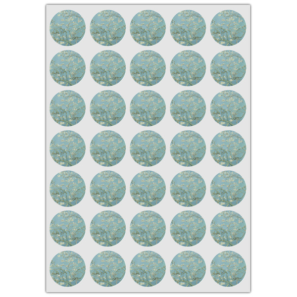 Almond Blossoms (Van Gogh) Icing Circle - XSmall - Set of 35
