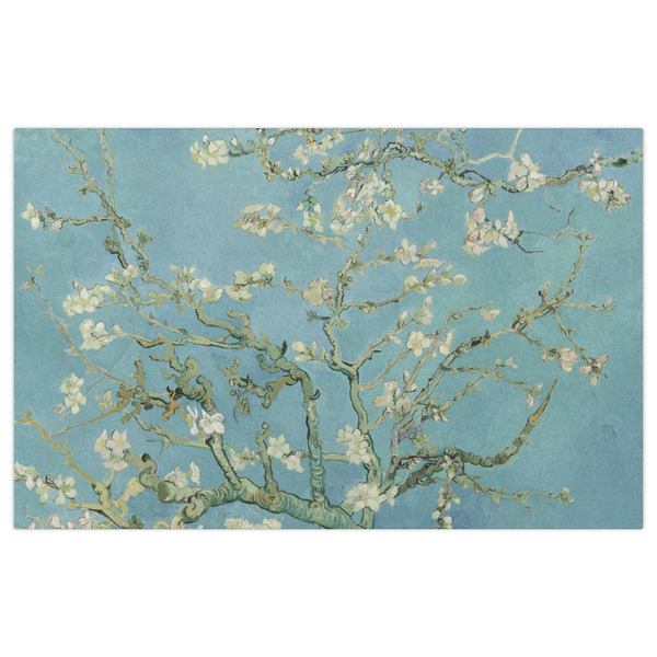Almond Blossoms (Van Gogh) Indoor / Outdoor Rug - 5'x8' - Front Flat