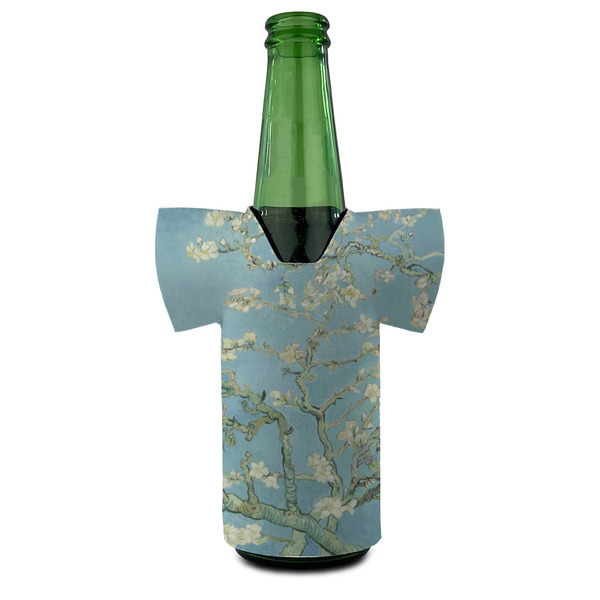 Almond Blossoms (Van Gogh) Jersey Bottle Cooler - FRONT (on bottle)