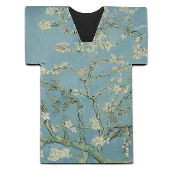 Almond Blossoms (Van Gogh) Jersey Bottle Cooler - Set of 4 - FRONT (flat)