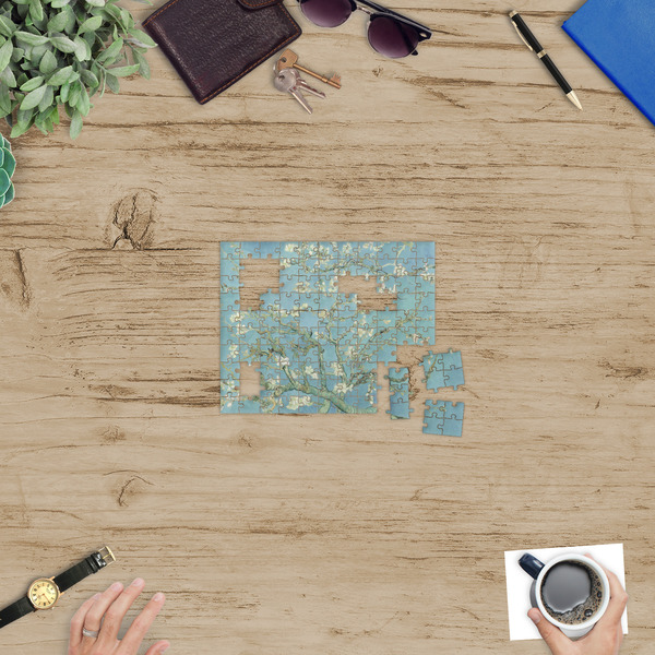 Almond Blossoms (Van Gogh) Jigsaw Puzzle 110 Piece - In Context
