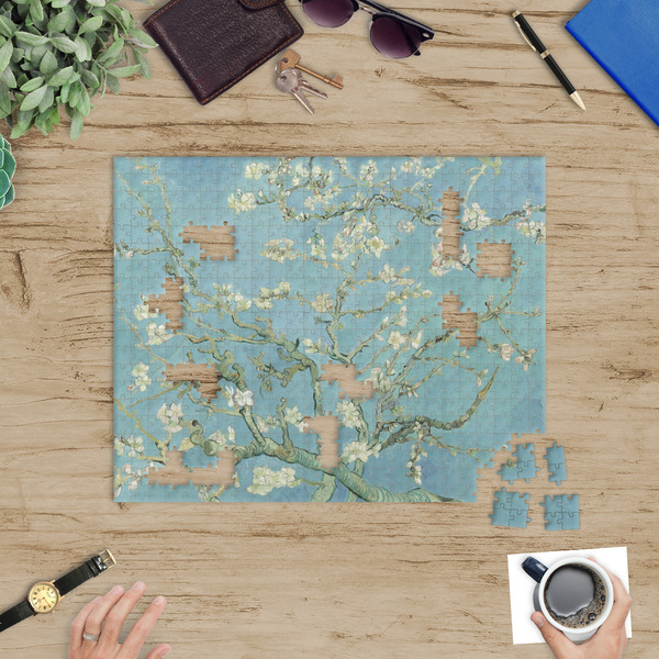Almond Blossoms (Van Gogh) Jigsaw Puzzle 500 Piece - In Context