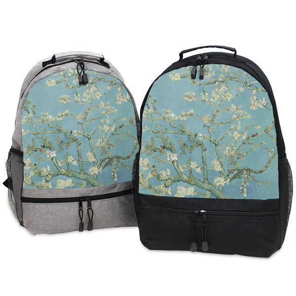 Almond Blossoms (Van Gogh) Large Backpacks - Both