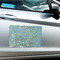 Almond Blossoms (Van Gogh) Large Rectangle Car Magnets- In Context