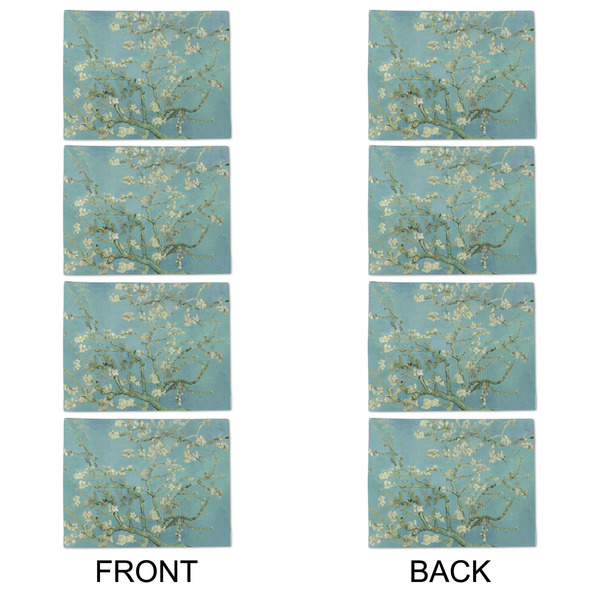 Almond Blossoms (Van Gogh) Linen Placemat - APPROVAL Set of 4 (double sided)