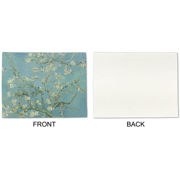 Almond Blossoms (Van Gogh) Linen Placemat - APPROVAL Single (single sided)