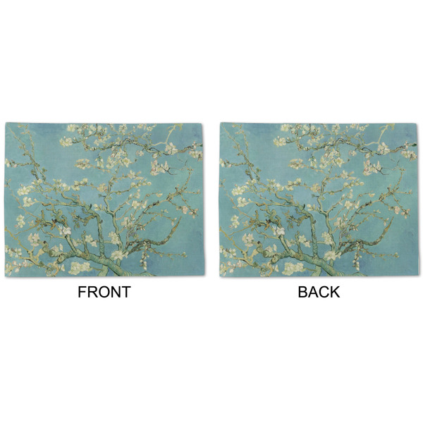 Almond Blossoms (Van Gogh) Linen Placemat - APPROVAL (double sided)
