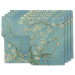 Almond Blossoms (Van Gogh) Double-Sided Linen Placemat - Set of 4