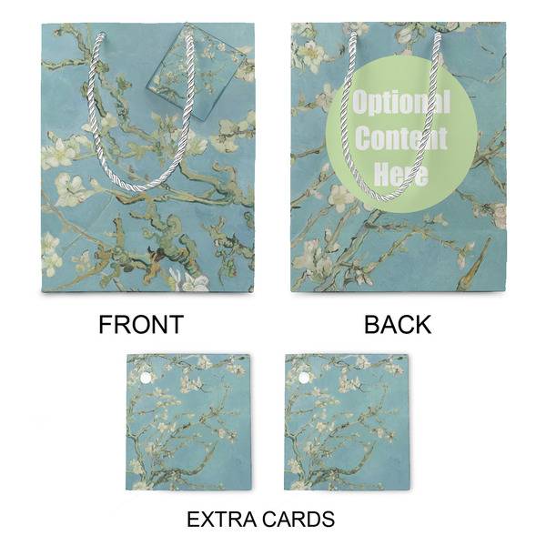 Almond Blossoms (Van Gogh) Medium Gift Bag - Approval