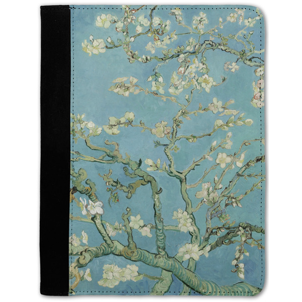 Custom Almond Blossoms (Van Gogh) Notebook Padfolio - Medium