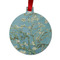 Almond Blossoms (Van Gogh) Metal Ball Ornament - Front