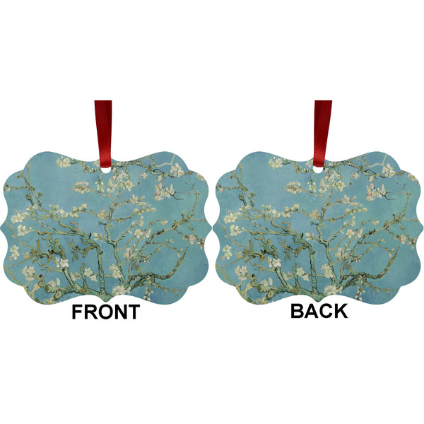 Almond Blossoms (Van Gogh) Metal Benilux Ornament - Front and Back (APPROVAL)