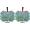 Almond Blossoms (Van Gogh) Metal Benilux Ornament - Front and Back (APPROVAL)