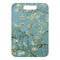 Almond Blossoms (Van Gogh) Metal Luggage Tag - Front Without Strap