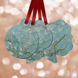 Almond Blossoms (Van Gogh) Metal Ornaments - Double Sided