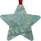 Almond Blossoms (Van Gogh) Metal Star Ornament - Double Sided