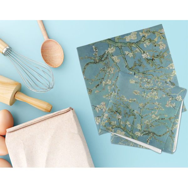 Almond Blossoms (Van Gogh) Microfiber Dish Rag - LIFESTYLE