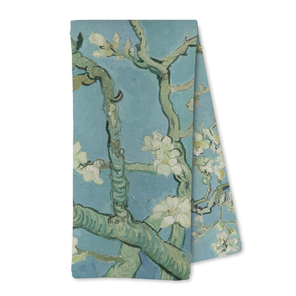 Custom Almond Blossoms (Van Gogh) Kitchen Towel - Microfiber