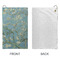 Almond Blossoms (Van Gogh) Microfiber Golf Towels - Small - APPROVAL