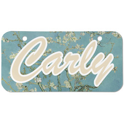 Almond Blossoms (Van Gogh) Mini/Bicycle License Plate (2 Holes)