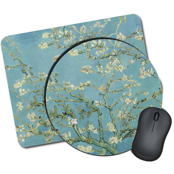 Custom Almond Blossoms (Van Gogh) Mouse Pad