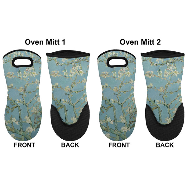 Almond Blossoms (Van Gogh) Neoprene Oven Mitt - Set of 2 - Approval