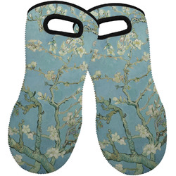 Almond Blossoms (Van Gogh) Neoprene Oven Mitts - Set of 2