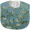 Almond Blossoms (Van Gogh) New Baby Bib - Closed and Folded