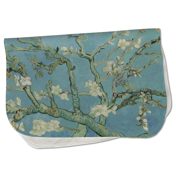 Custom Almond Blossoms (Van Gogh) Burp Cloth - Fleece