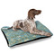 Almond Blossoms (Van Gogh) Outdoor Dog Beds - Large - IN CONTEXT
