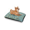 Almond Blossoms (Van Gogh) Outdoor Dog Beds - Small - IN CONTEXT