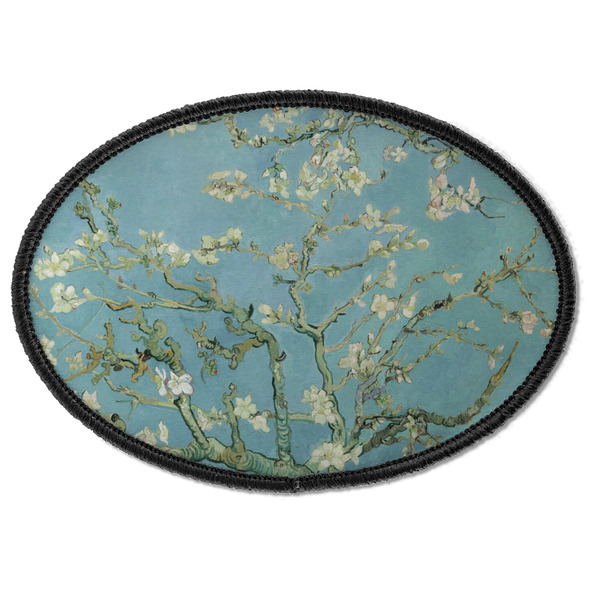 Custom Almond Blossoms (Van Gogh) Iron On Oval Patch
