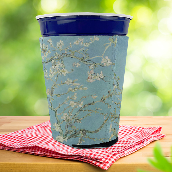 Almond Blossoms (Van Gogh) Party Cup Sleeves - with bottom - Lifestyle