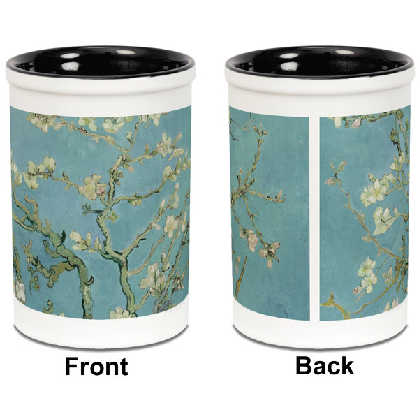 Almond Blossoms (Van Gogh) Pencil Holder - Black - approval