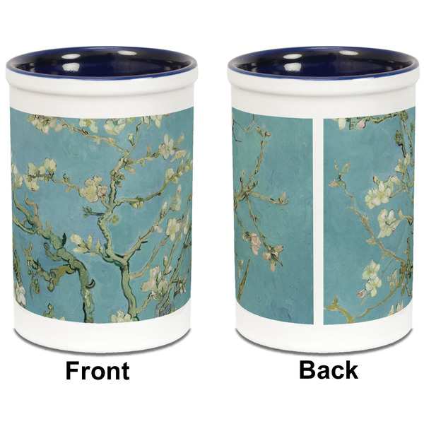 Almond Blossoms (Van Gogh) Pencil Holder - Blue - approval