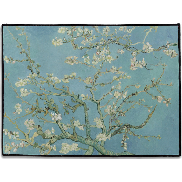 Custom Almond Blossoms (Van Gogh) Door Mat - 24"x18"