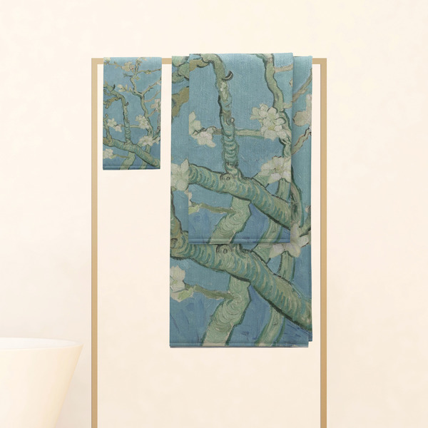 Almond Blossoms (Van Gogh) Personalized Towel Set