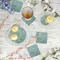 Almond Blossoms (Van Gogh) Plastic Party Dinner Plates - In Context
