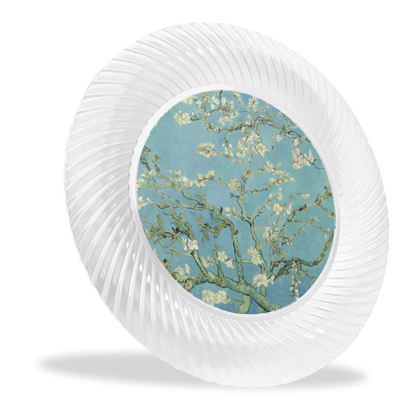 Custom Almond Blossoms (Van Gogh) Plastic Party Dinner Plates - 10"