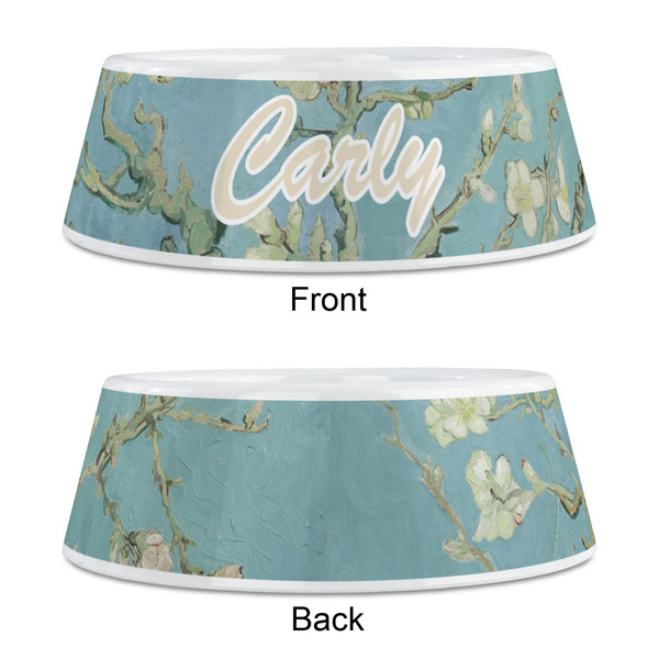 Almond Blossoms (Van Gogh) Plastic Pet Bowls - Medium - APPROVAL