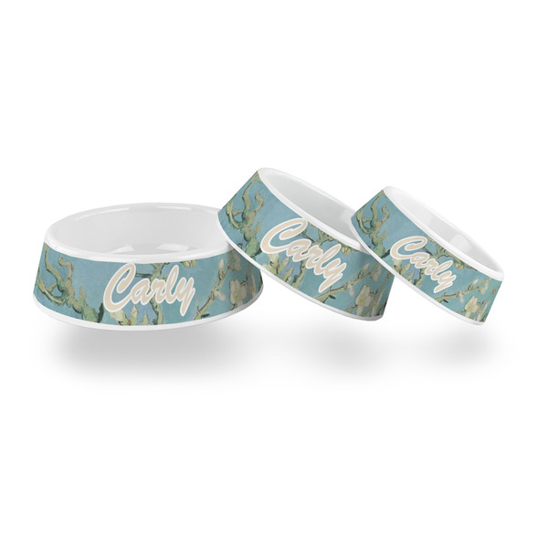 Almond Blossoms (Van Gogh) Plastic Pet Bowls - PARENT MAIN