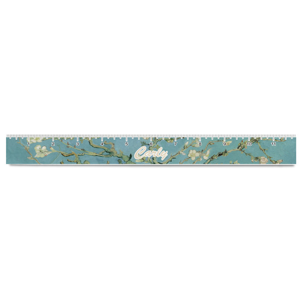 Almond Blossoms (Van Gogh) Plastic Ruler - 12" - FRONT