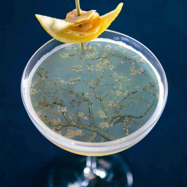 Almond Blossoms (Van Gogh) Printed Drink Topper - XLarge - In Context