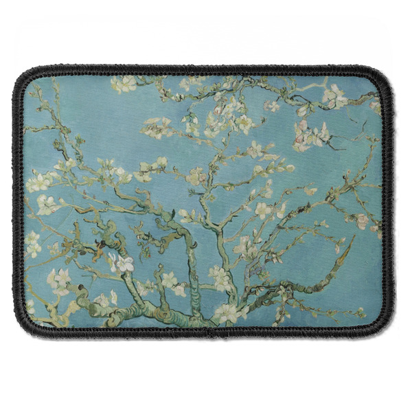 Custom Almond Blossoms (Van Gogh) Iron On Rectangle Patch