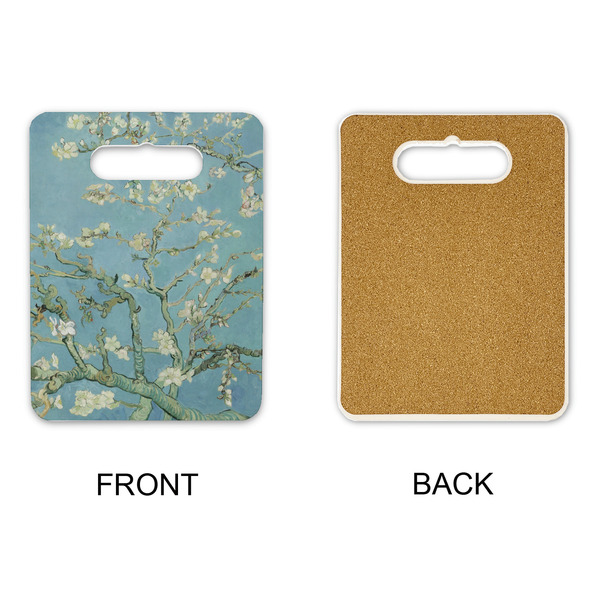 Almond Blossoms (Van Gogh) Rectangle Trivet with Handle - APPROVAL
