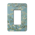 Almond Blossoms (Van Gogh) Rocker Style Light Switch Cover - Single Switch